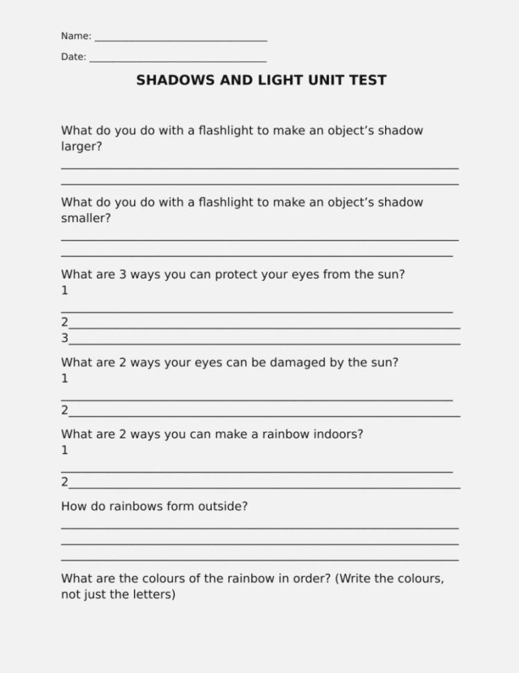 Light Me Up Math Worksheet Answers Unit Form 13Rd Grade