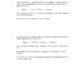 Limiting Reactant Worksheet 2