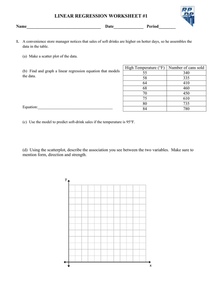  Linear And Exponential Regression Worksheet Free Download Qstion co