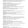 Literary Devices Worksheet Literary Elements Review