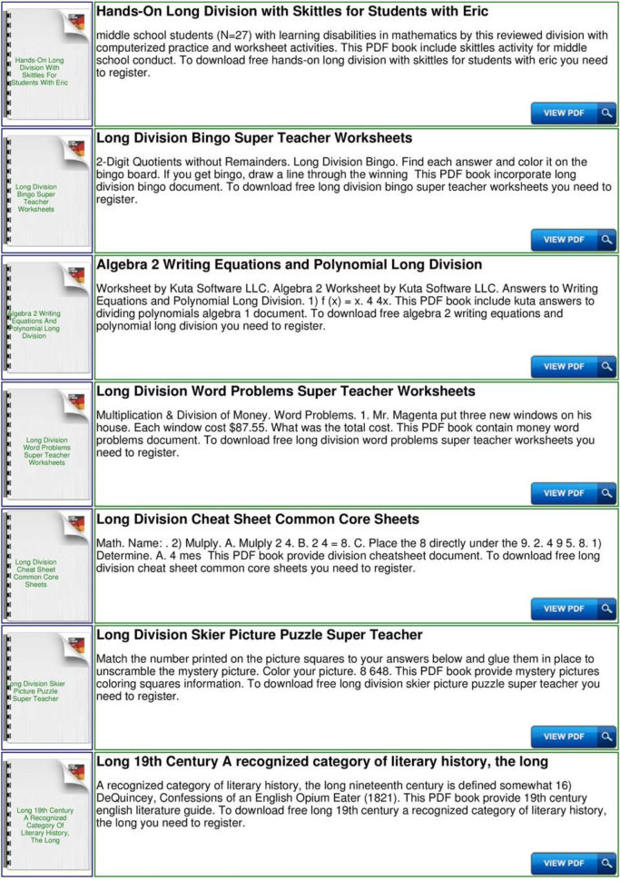 Long Division Of Polynomials Kuta  Pdf