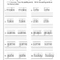 Lovely Free Ft Grade Spelling Worksheets  Fun Worksheet