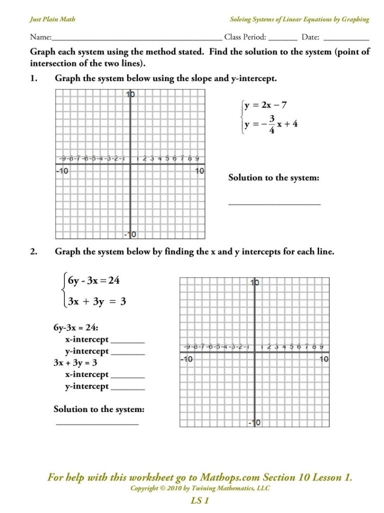 solving-systems-of-equations-by-graphing-worksheet-db-excel
