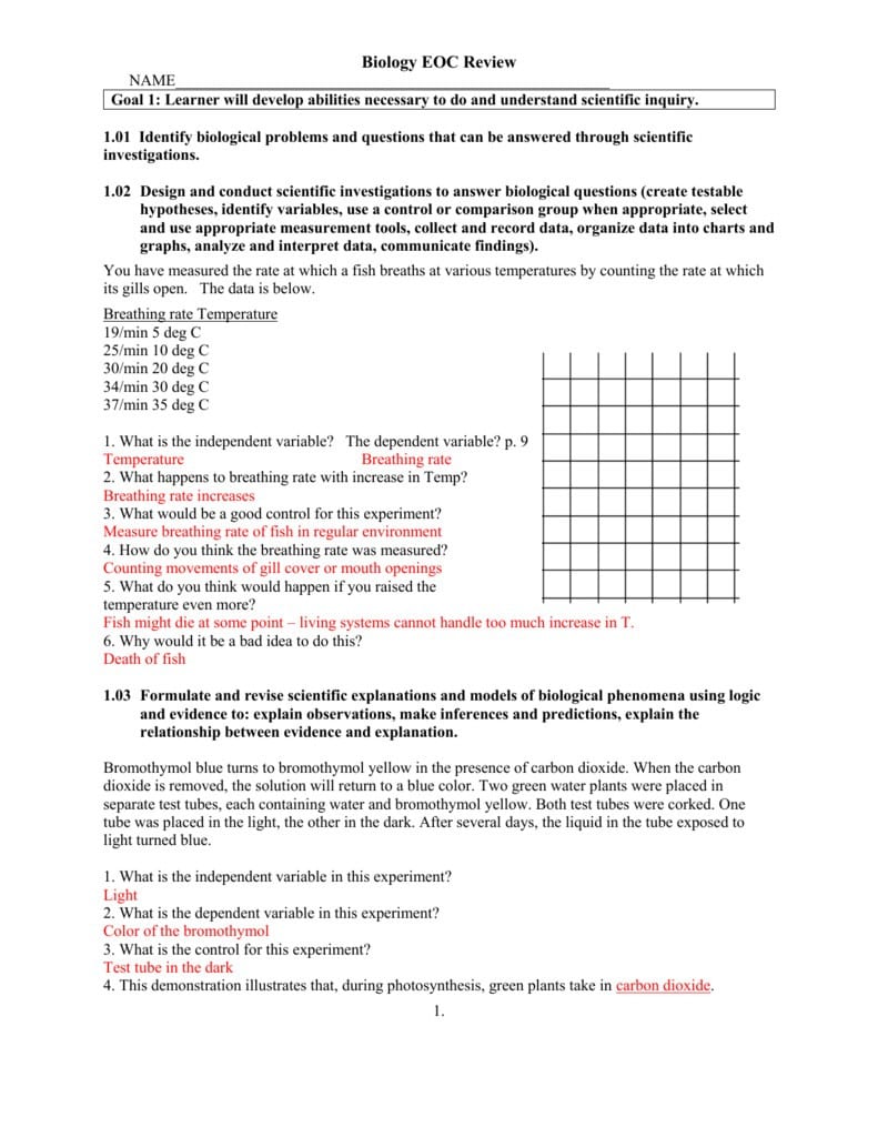 M Graphing And Data Analysis Worksheet Answers Popular