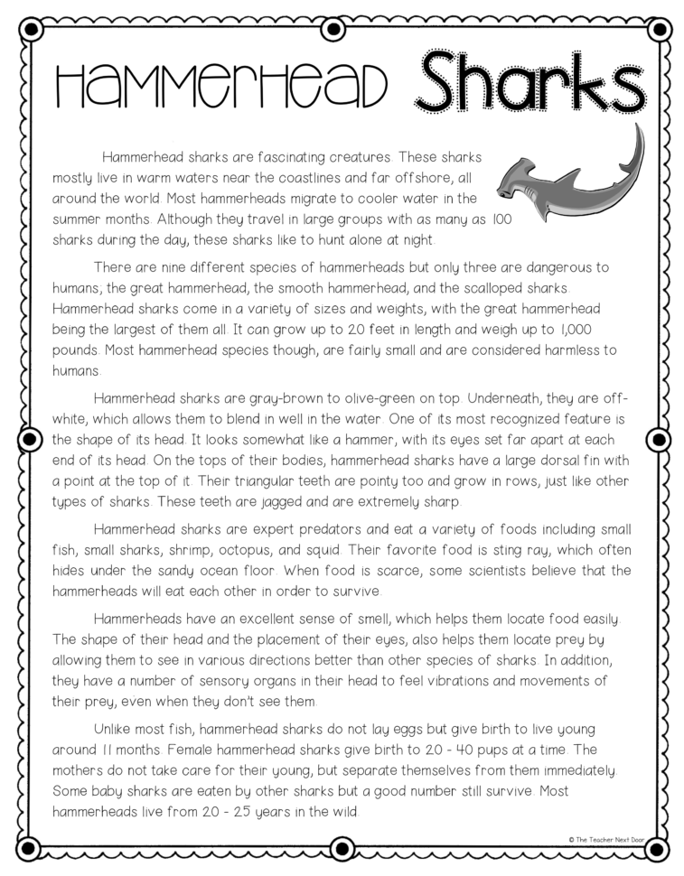 Main Idea Using Informational Text