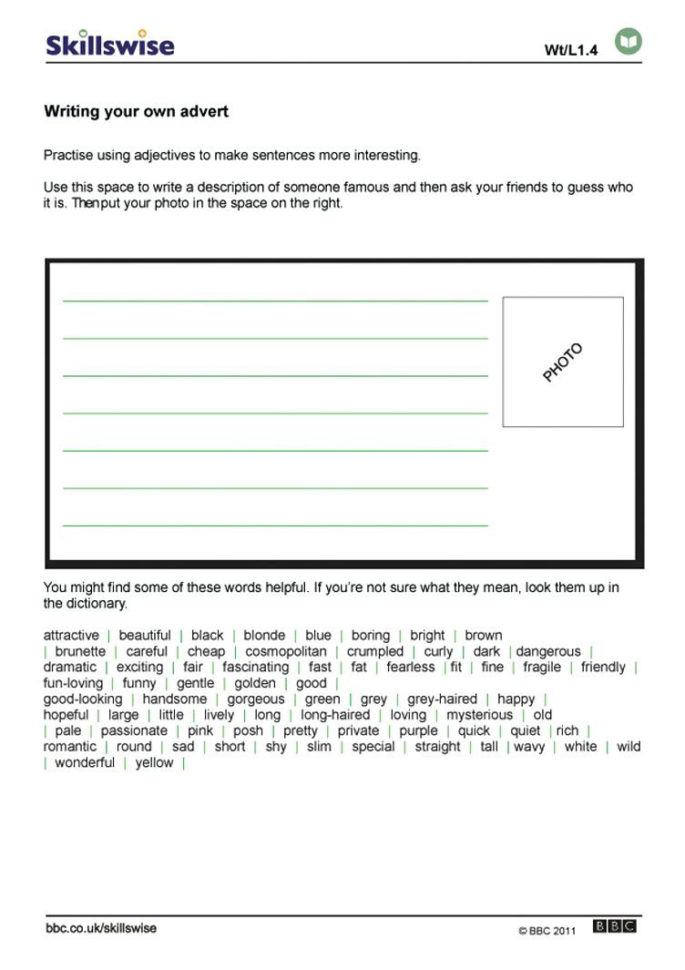 Make Your Own Writing Worksheet Writing Worksheets For