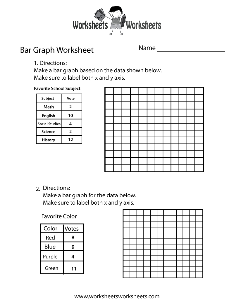 Making Bar Graph Worksheet  Free Printable Educational