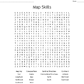 Map Skills Word Search  Word