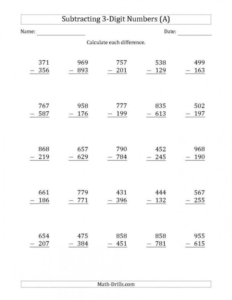 Marvelous Missing Number Addition And Subtraction Worksheets