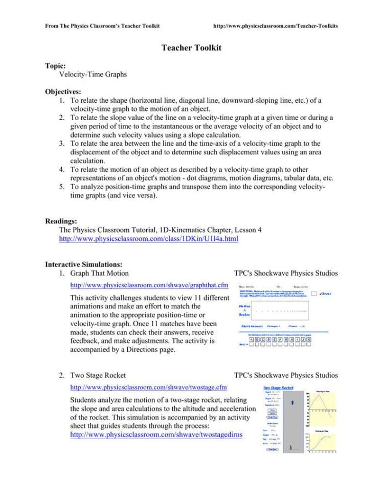 Matching Equations And Graphs Worksheet Answers