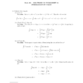 Math 101 – Solutions To Worksheet 11 Integrationparts ´