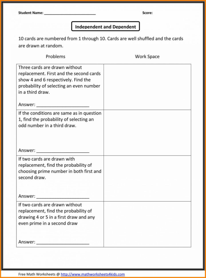 Math 8Th Grade Pre Algebra Worksheets Printable Worksheet — db-excel.com