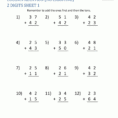 Math Addition Worksheets 1St Grade