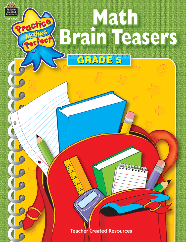 Math Brain Teasers Grade 5