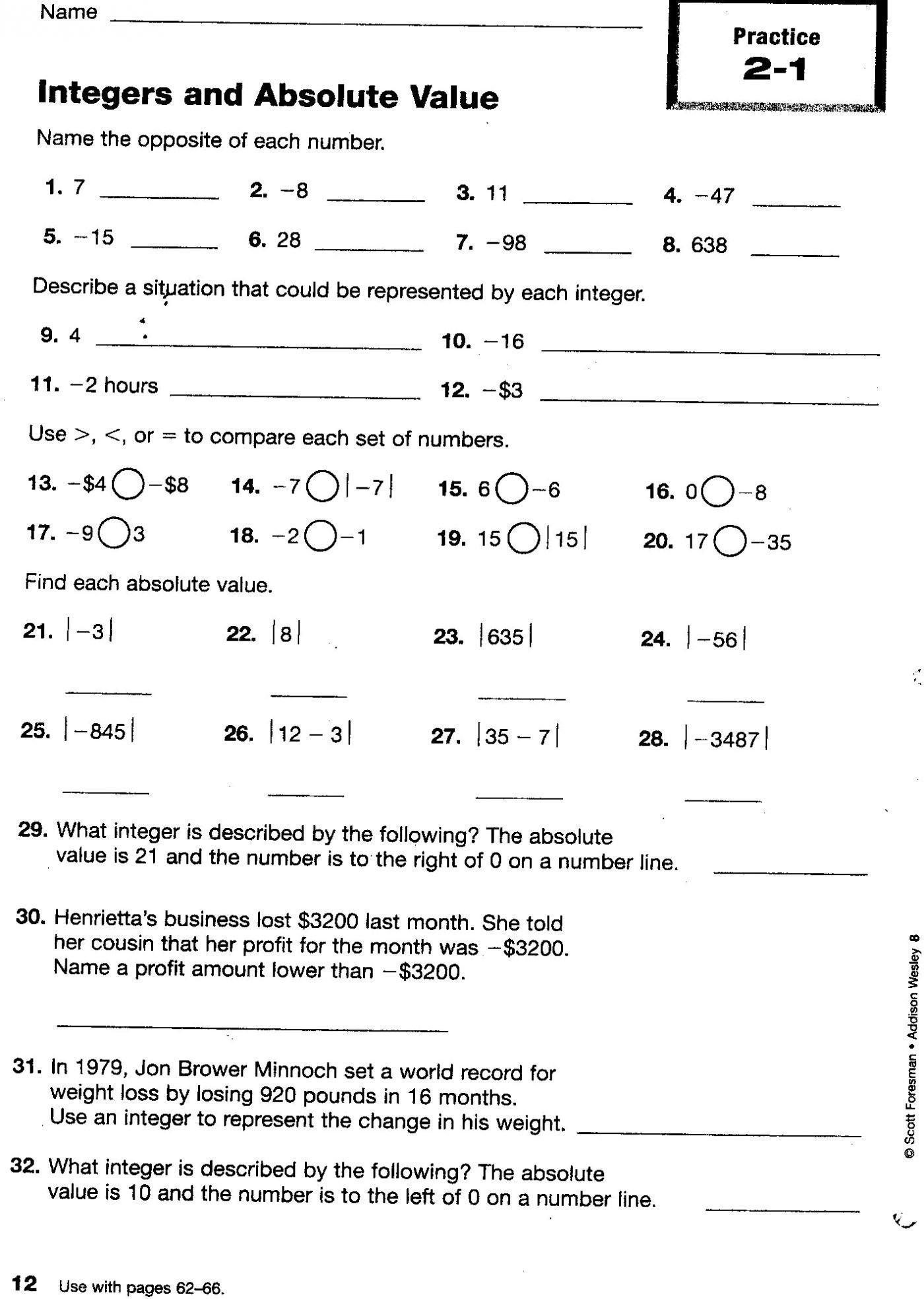 asvab math practice test