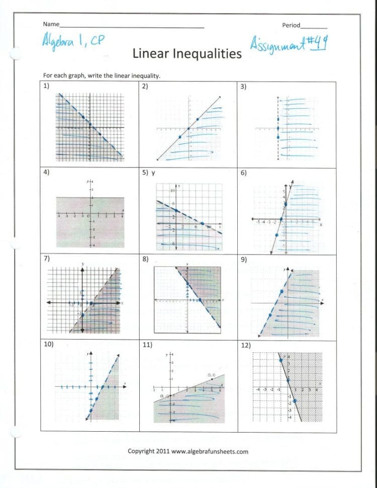 Math  Linear Graph Worksheets Graph Linear Functions Math  Linear Graph Worksheets Graph Linear Functions