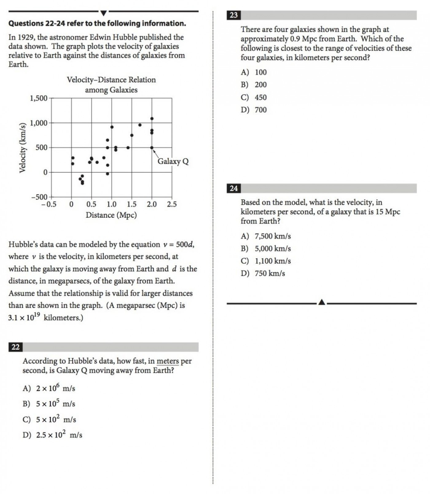 Sat Math Practice Worksheets With Answers