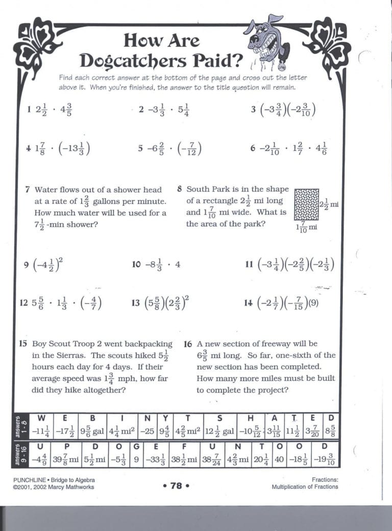 Did You Hear About Math Worksheet Answers With Work