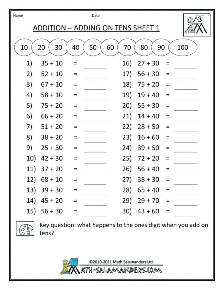 Math For 7th Grade Worksheets