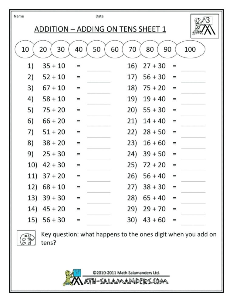 7th Grade Common Core Math Worksheets With Answer Key — Db-excel.com