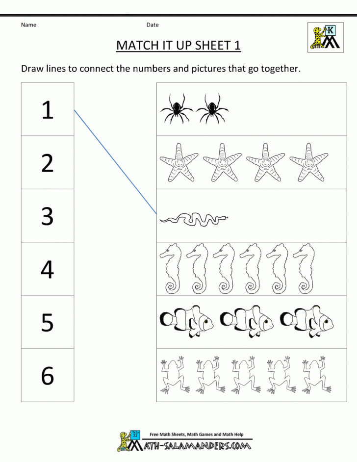 Free Printable Preschool Math Worksheets — db-excel.com
