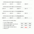 Math Worksheets Place Value 3Rd Grade