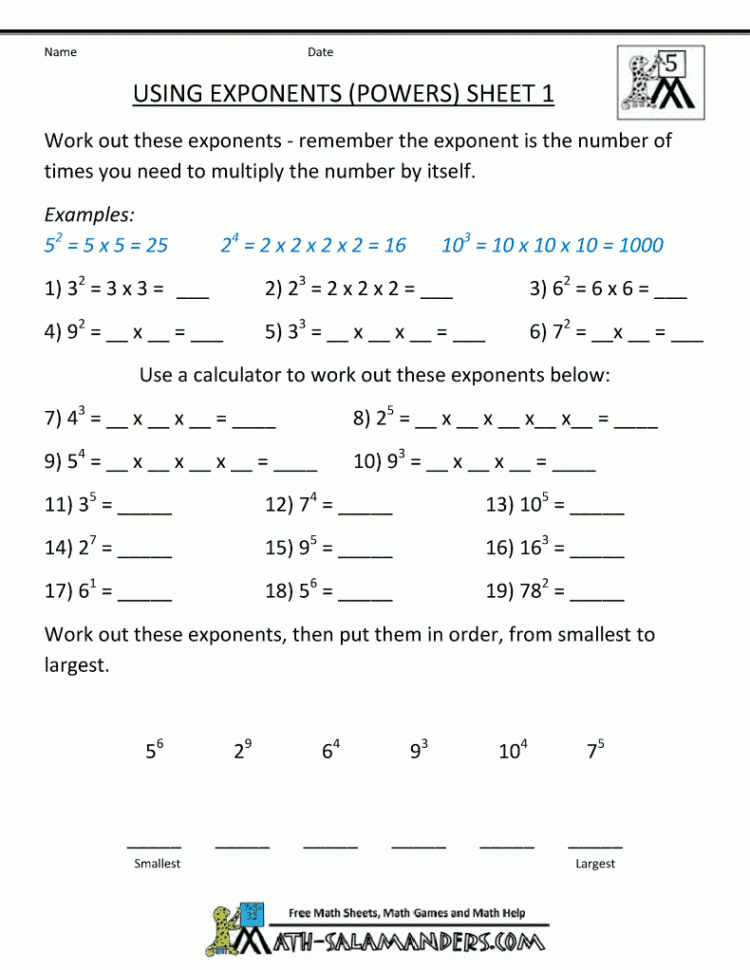 Math Worksheets Square Roots Free Printable Unique