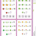 Mathematics Educational Game For Kids Fun Worksheets For