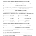 Matter And Energy Review Worksheet
