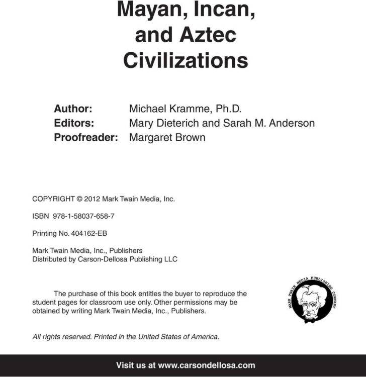 Mark Twain Media Inc Publishers Social Studies Worksheets Answers