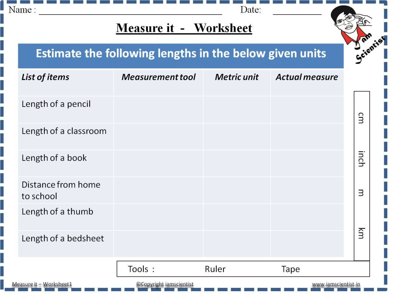 Measure Up Worksheet Measure Up Worksheet Reducing Fractions
