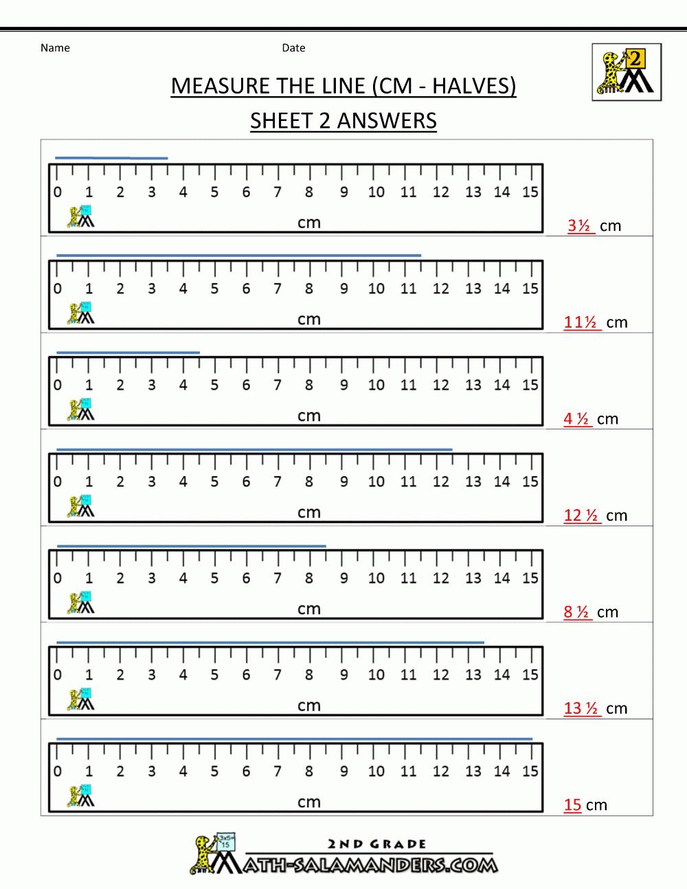 Free Printable Measurement Worksheets for Grade 1 Free printable measurement worksheets grade 1