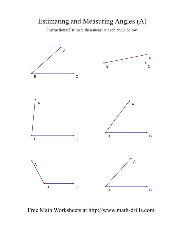 Measuring Terms Worksheet