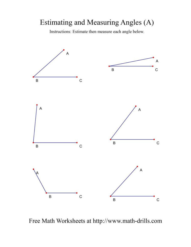 Measuring Angles A