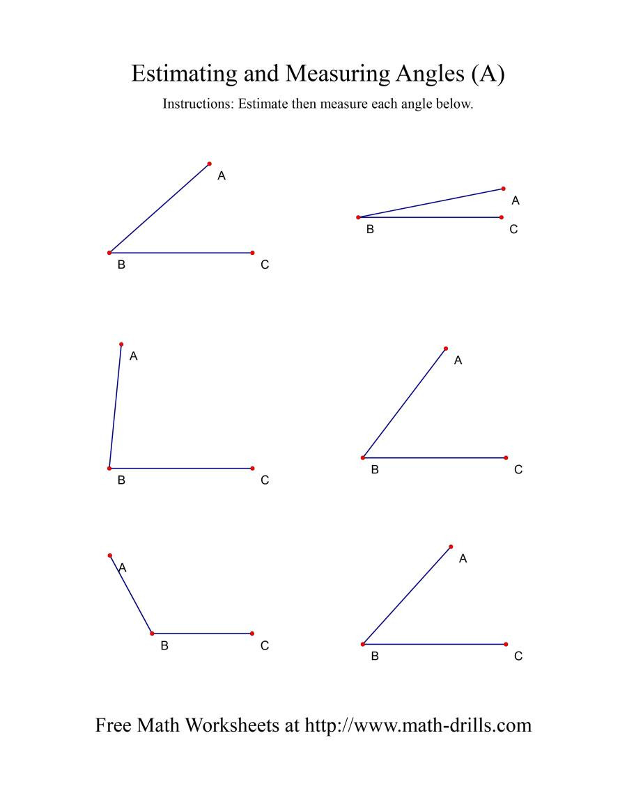Measuring Angles A