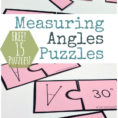 Measuring Angles Activity Simple And Fun Puzzle Set Free