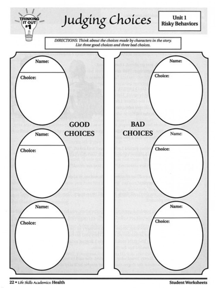 Mental Health Worksheets Pdf  Netvs