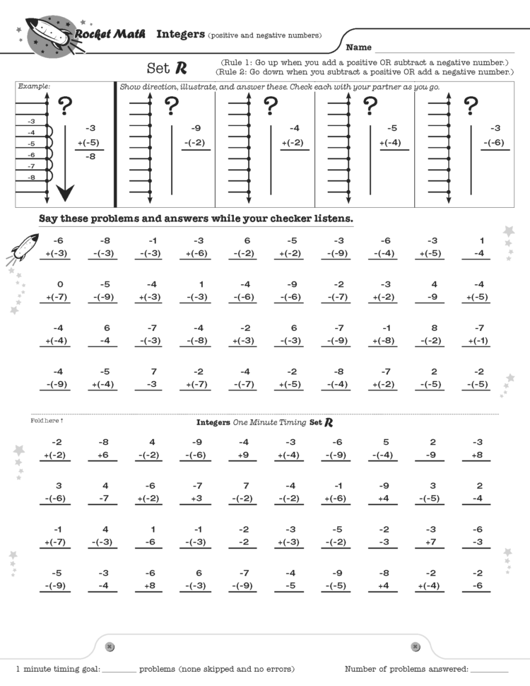 Mesmerizing Adding And Subtracting Positive Negative Numbers