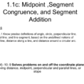 Midpoint And Segment Congruence
