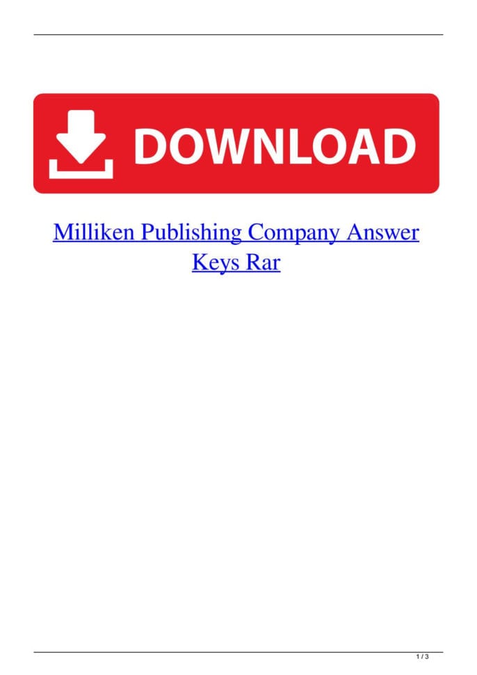 Milliken Publishing Company Answer Keys Rar