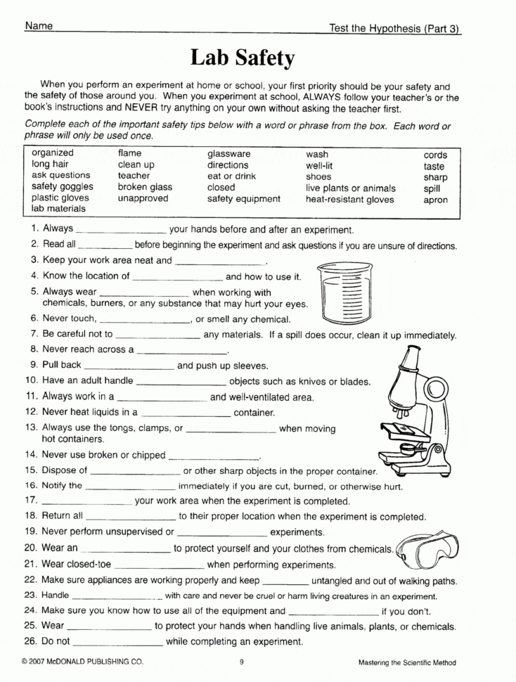 Milliken Publishing Company Worksheet Answers Mcdonald