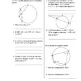 Module 15 Angles And Segments In Circles Answers  Fill
