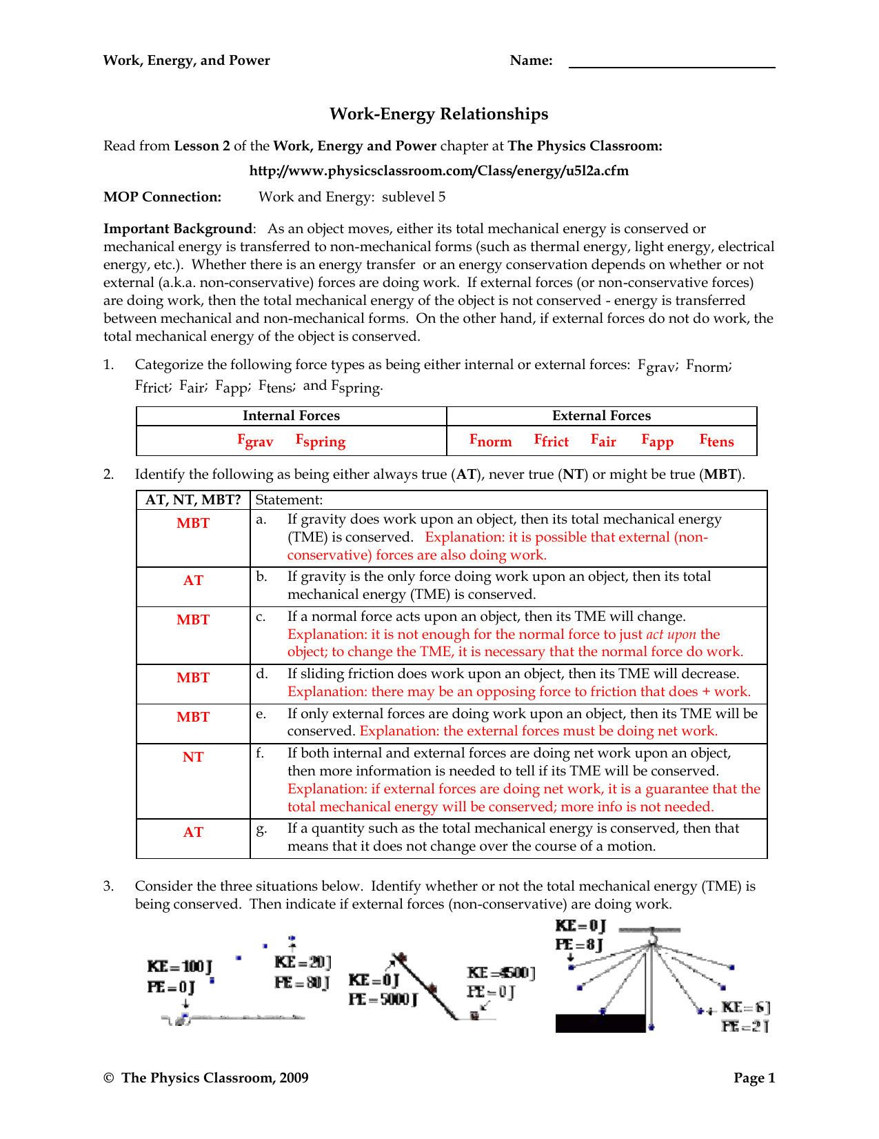 Momentum And Collisions Worksheet Answers Db excel