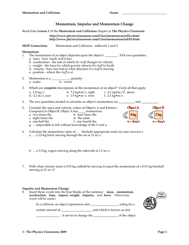 momentum-impulse-and-momentum-change-worksheet-answers-physics-classroom-db-excel