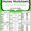 Money Worksheets For 2Nd Grade  Planning Playtime