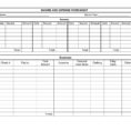 Monthly Business Expenses Sheet  Universal Network
