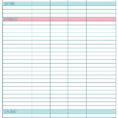 Monthly Expense Spreadsheet  Budget Worksheet Excel
