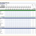 Monthly Household Budget Worksheet Excel Mplates Forms Home