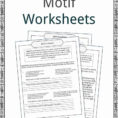 Motif  Definition And Worksheets  Kidskonnect