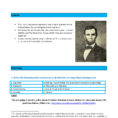 Movie Worksheet Abraham Lincoln's Ft Inaugural Address